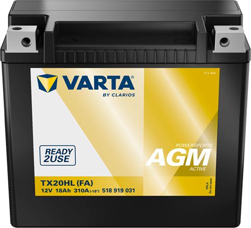 Varta 518919031K542 - Стартерна акумуляторна батарея, АКБ autozip.com.ua