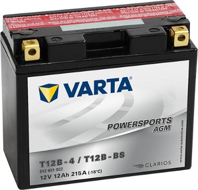 Varta 512901022I314 - Стартерна акумуляторна батарея, АКБ autozip.com.ua