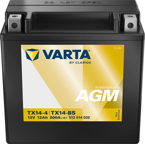 Varta 512014020K544 - Стартерна акумуляторна батарея, АКБ autozip.com.ua