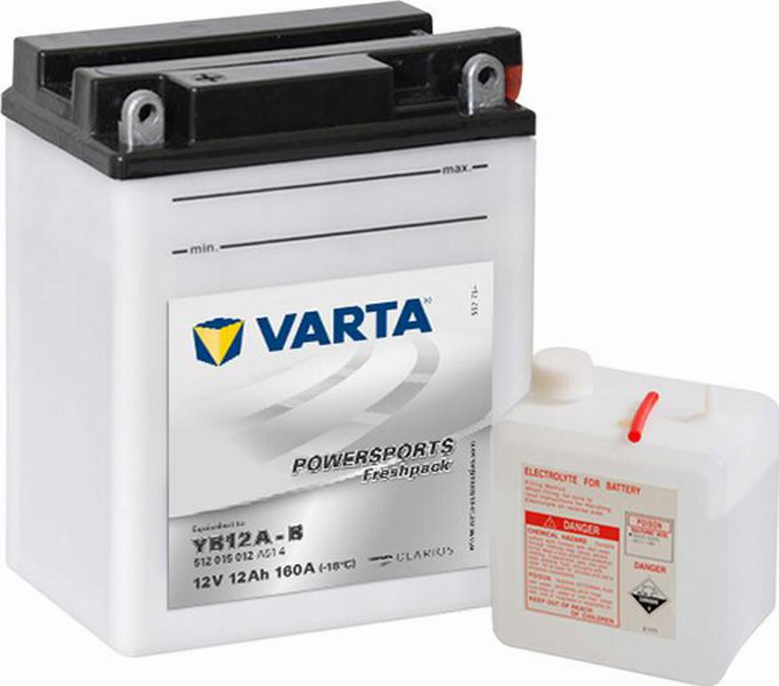 Varta 512 015 012 - Стартерна акумуляторна батарея, АКБ autozip.com.ua