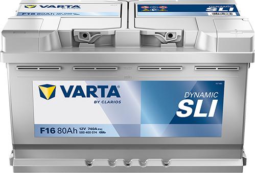 Varta 580400074K262 - Стартерна акумуляторна батарея, АКБ autozip.com.ua