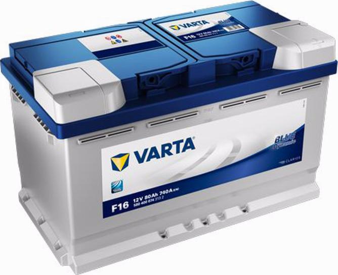 Varta 580400074 - Стартерна акумуляторна батарея, АКБ autozip.com.ua