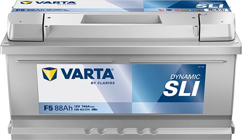Varta 588403074K262 - Стартерна акумуляторна батарея, АКБ autozip.com.ua