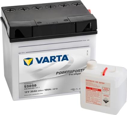 Varta 530030030A514 - Стартерна акумуляторна батарея, АКБ autozip.com.ua