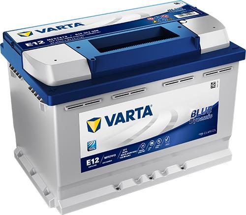 Varta 574013068G502 - Стартерна акумуляторна батарея, АКБ autozip.com.ua
