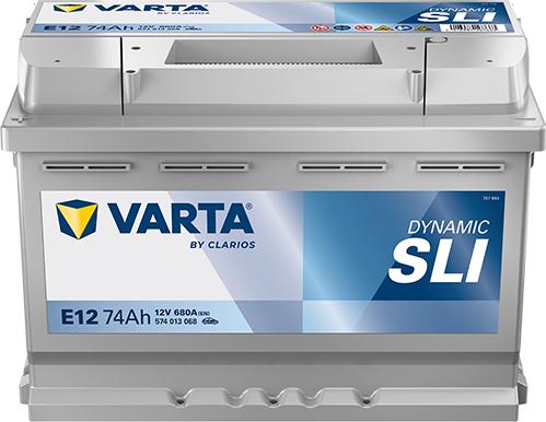 Varta 574013068K262 - Стартерна акумуляторна батарея, АКБ autozip.com.ua