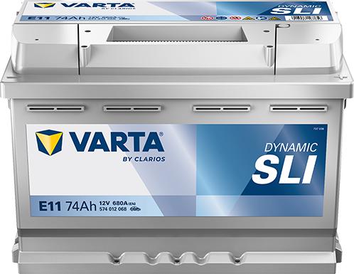 Varta 574012068K262 - Стартерна акумуляторна батарея, АКБ autozip.com.ua