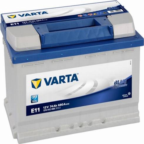 Varta 574012068 - Стартерна акумуляторна батарея, АКБ autozip.com.ua