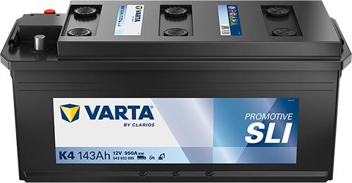 Varta 643033095K182 - Стартерна акумуляторна батарея, АКБ autozip.com.ua