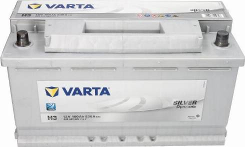 Varta 600402083 - Аккумулятор  100Ah-12v VARTA SDH3 353x175x190.R.EN830 autozip.com.ua