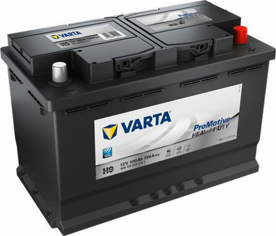 Varta 600 123 072 - Стартерна акумуляторна батарея, АКБ autozip.com.ua