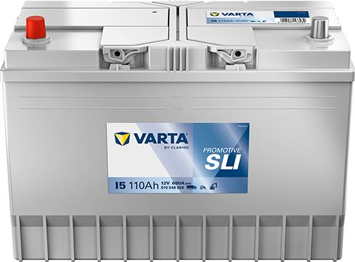 Varta 610048068K182 - Стартерна акумуляторна батарея, АКБ autozip.com.ua