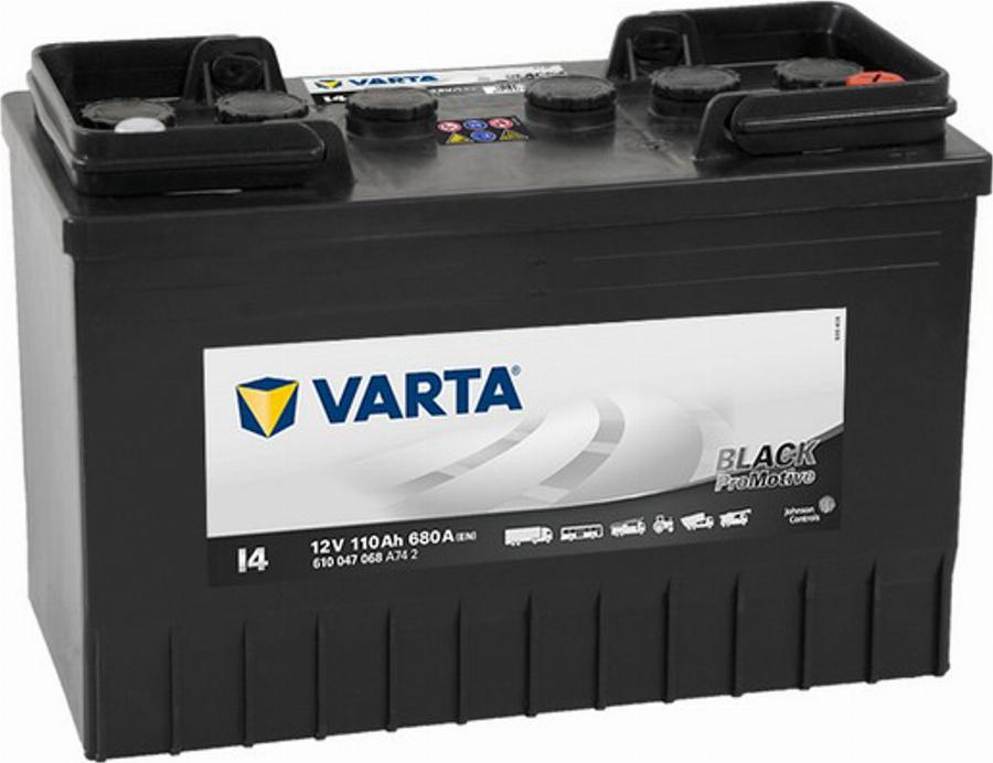 Varta 610 047 068 - Стартерна акумуляторна батарея, АКБ autozip.com.ua