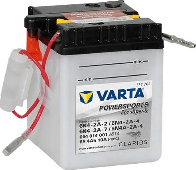 Varta 004014001A514 - Стартерна акумуляторна батарея, АКБ autozip.com.ua