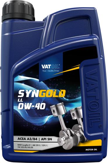 VatOil SYNGOLDLL0W40 - Моторна олива autozip.com.ua