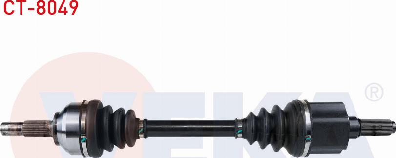Veka CT-8049 - Приводний вал autozip.com.ua