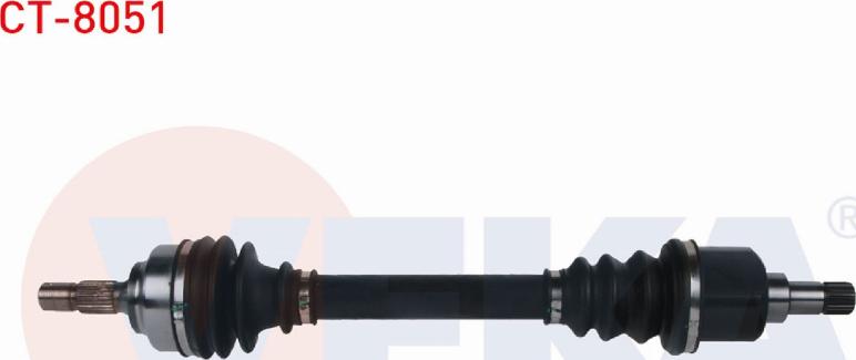 Veka CT-8051 - Приводний вал autozip.com.ua
