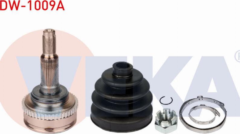 Veka DW-1009A - Шарнір, ШРУС, приводний вал autozip.com.ua