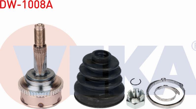 Veka DW-1008A - Шарнір, ШРУС, приводний вал autozip.com.ua