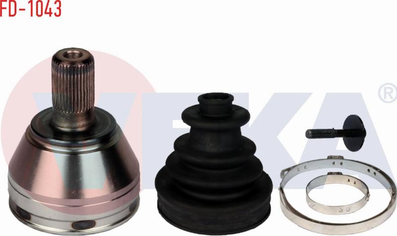 Veka FD-1043 - Шарнір, ШРУС, приводний вал autozip.com.ua