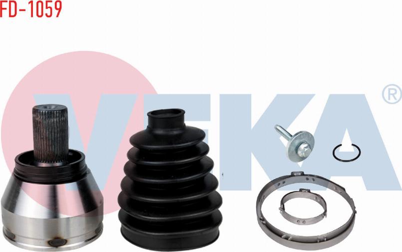 Veka FD-1059 - Шарнір, ШРУС, приводний вал autozip.com.ua