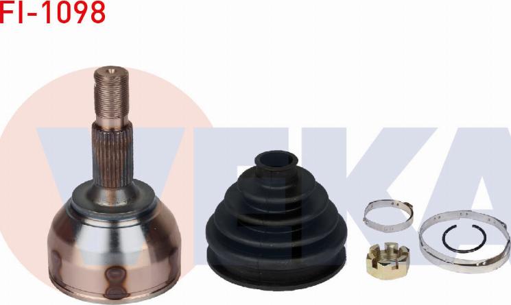 Veka FI-1098 - Шарнір, ШРУС, приводний вал autozip.com.ua