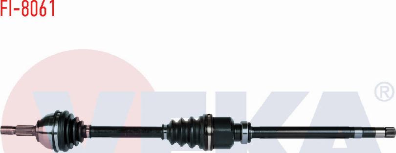 Veka FI-8061 - Приводний вал autozip.com.ua