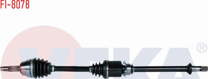 Veka FI-8078 - Приводний вал autozip.com.ua