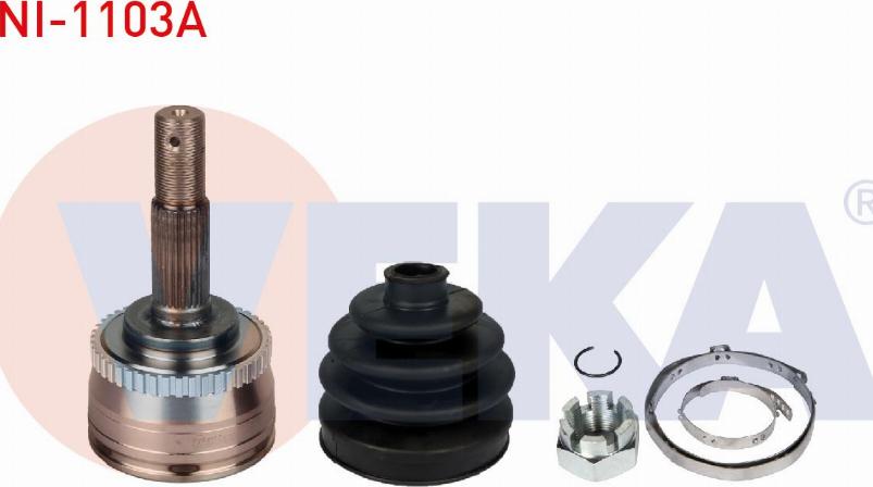 Veka NI-1103A - Шарнір, ШРУС, приводний вал autozip.com.ua