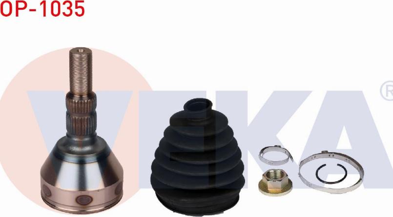 Veka OP-1035 - Шарнір, ШРУС, приводний вал autozip.com.ua