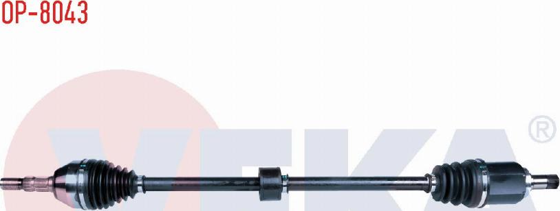 Veka OP-8043 - Приводний вал autozip.com.ua