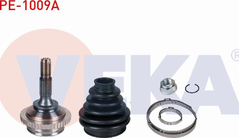 Veka PE-1009A - Шарнірний комплект, ШРУС, приводний вал autozip.com.ua