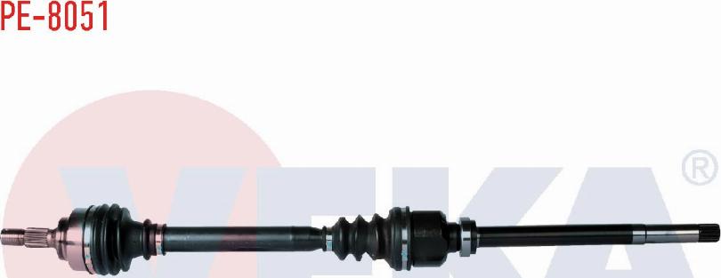 Veka PE-8051 - Приводний вал autozip.com.ua