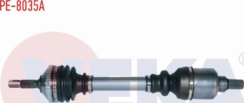 Veka PE-8035A - Приводний вал autozip.com.ua
