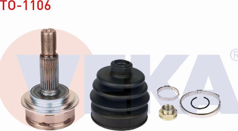Veka TO-1106 - Шарнір, ШРУС, приводний вал autozip.com.ua
