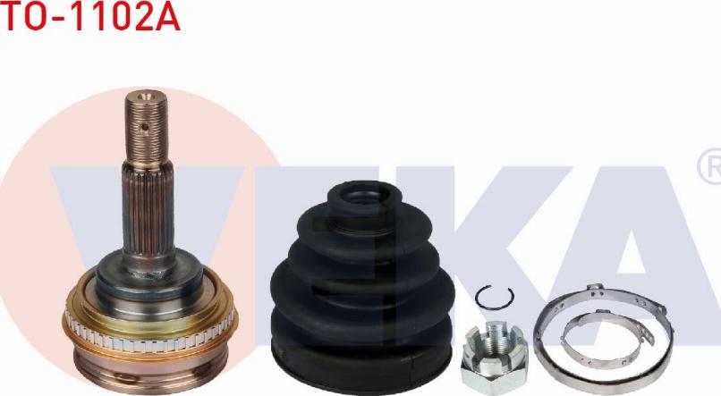 Veka TO-1102A - Шарнір, ШРУС, приводний вал autozip.com.ua