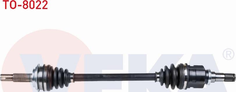 Veka TO-8022 - Приводний вал autozip.com.ua