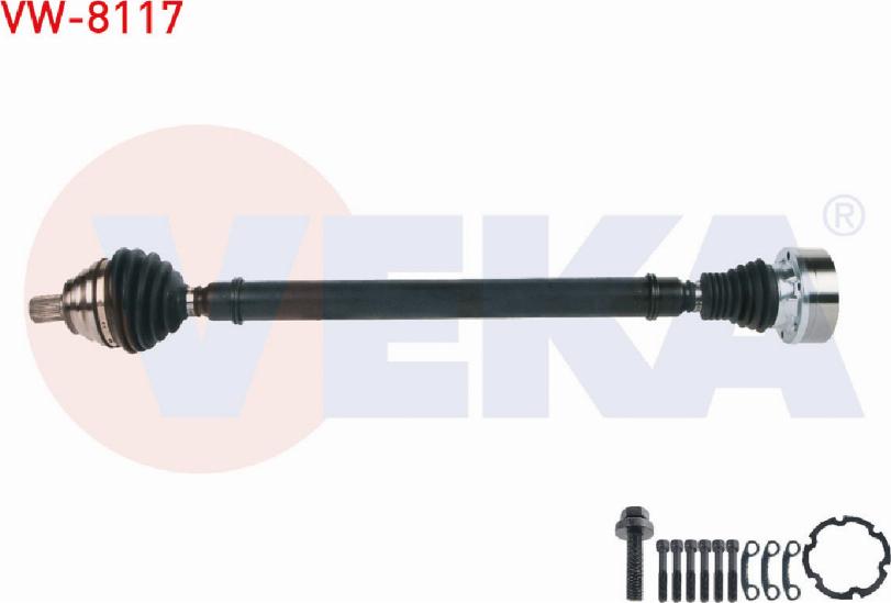 Veka VW-8117 - Приводний вал autozip.com.ua