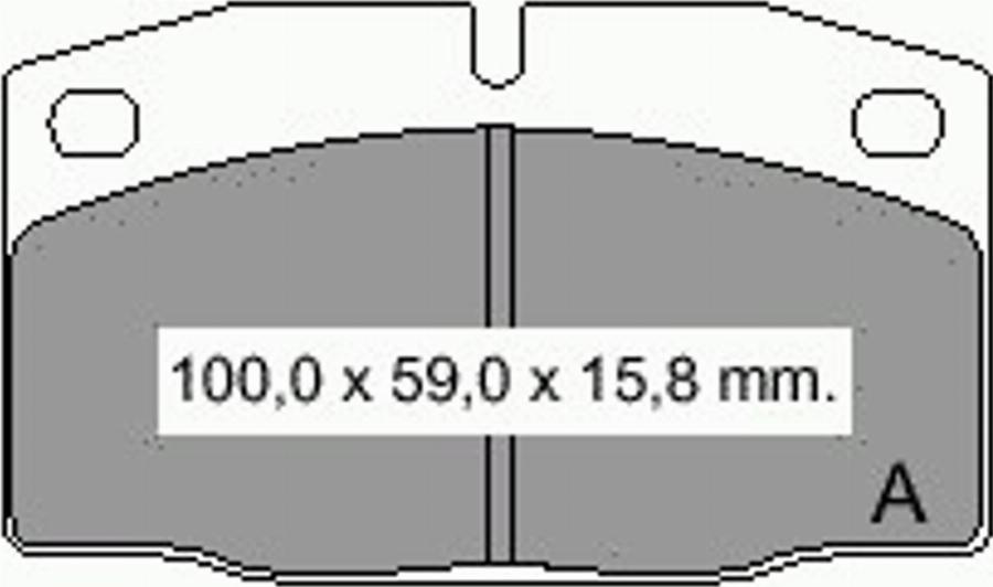 VEMA 831932 - Гальмівні колодки, дискові гальма autozip.com.ua