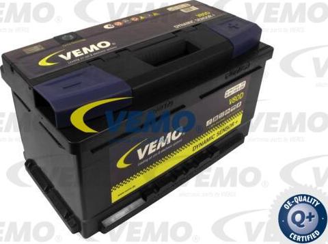 Vemo V99-17-0016 - Стартерна акумуляторна батарея, АКБ autozip.com.ua