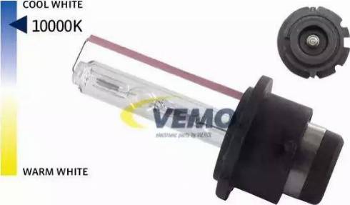 Vemo V99-84-0018 - Лампа розжарювання, основна фара autozip.com.ua