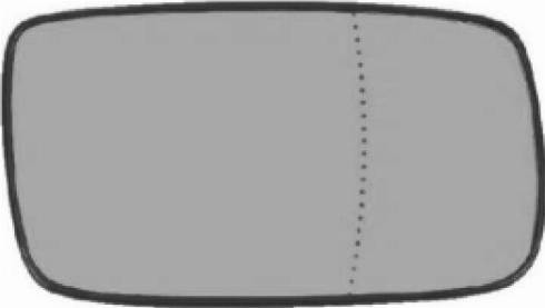 Vemo V95-69-0008 - Дзеркальне скло, зовнішнє дзеркало autozip.com.ua