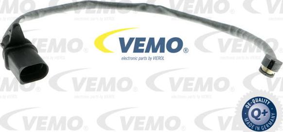 Vemo V45-72-0071 - Сигналізатор, знос гальмівних колодок autozip.com.ua