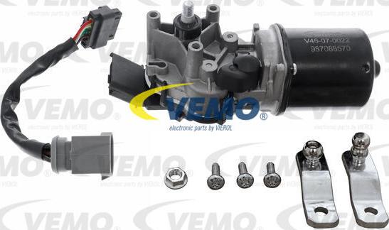 Vemo V46-07-0022 - Двигун склоочисника autozip.com.ua