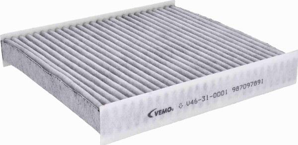 Vemo V46-31-0001 - Фільтр, повітря у внутрішній простір autozip.com.ua