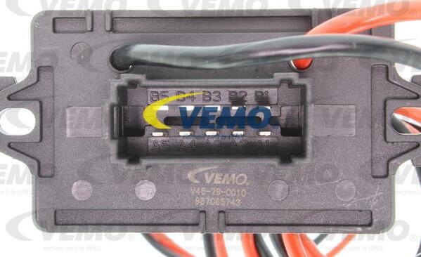 Vemo V46-79-0010 - Регулятор, вентилятор салону autozip.com.ua