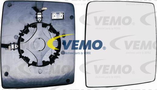 Vemo V40-69-0063 - Дзеркальне скло, зовнішнє дзеркало autozip.com.ua