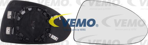 Vemo V40-69-0004 - Дзеркальне скло, зовнішнє дзеркало autozip.com.ua