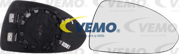 Vemo V40-69-0003 - Дзеркальне скло, зовнішнє дзеркало autozip.com.ua
