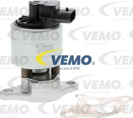 Vemo V40-63-0002 - Клапан повернення ОГ autozip.com.ua